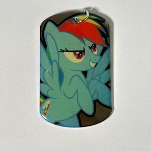 My Little Pony Series 1 Rainbow Dash Dog Tag Only (B9)